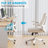 Norberta Home Ergonomic Office Chair With Lumbar Support, Swivel High Back Computer Chair, Breathable Mesh Desk Chair, PU Silent Wheels, Flip-Up Arms350LBS Capacity-129836072-129836075
