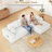 Modern 108-inch Boneless corduroy modular compressed sofa with L-shaped design-425948114-425948113