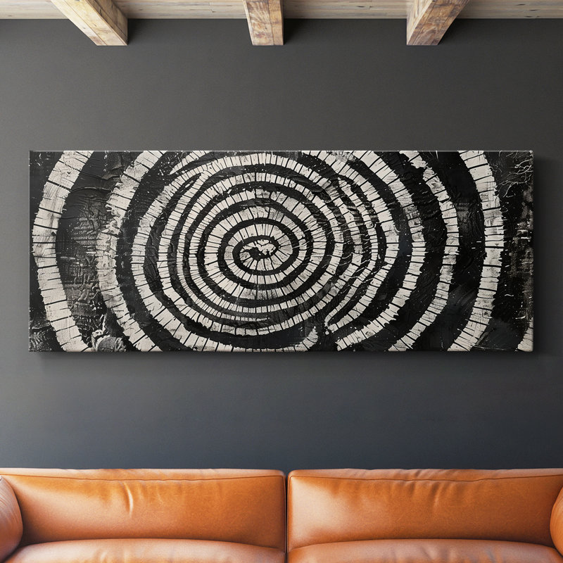Abstract Series 2 #XXX-Wide Gallery Wrapped Canvas, 16" H x 40" W