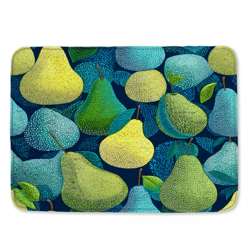 Tapis de bain Pears, 24in W x 17in L