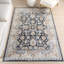 Tapis à bordure lavable à la machine Breigh Medallion-454046257