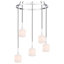 Luminaire suspendu rectangulaire 5 lumières grappe Thiede-1838677249-1839415957
