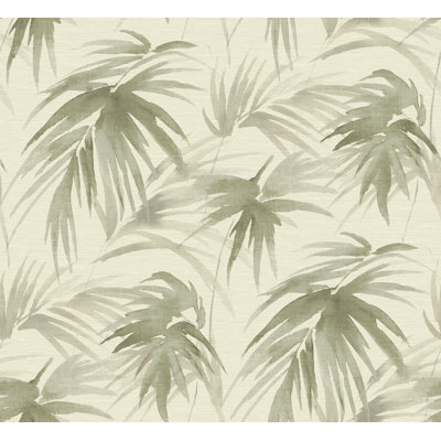 Darlana Grass Cloth Floral Roll