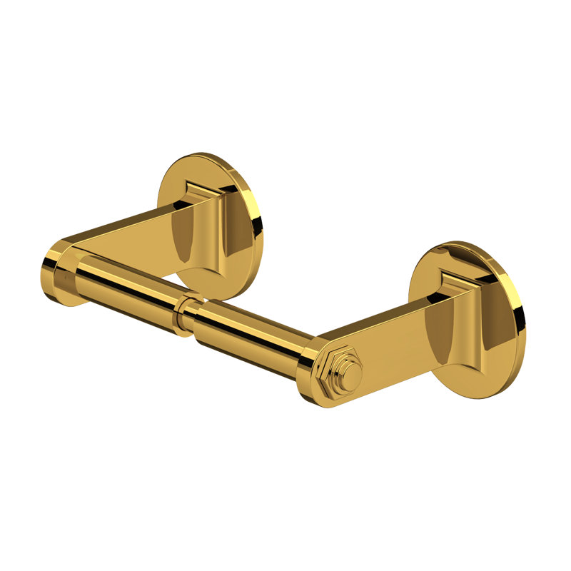 Modelle Toilet Paper Holder, Unlacquered Brass