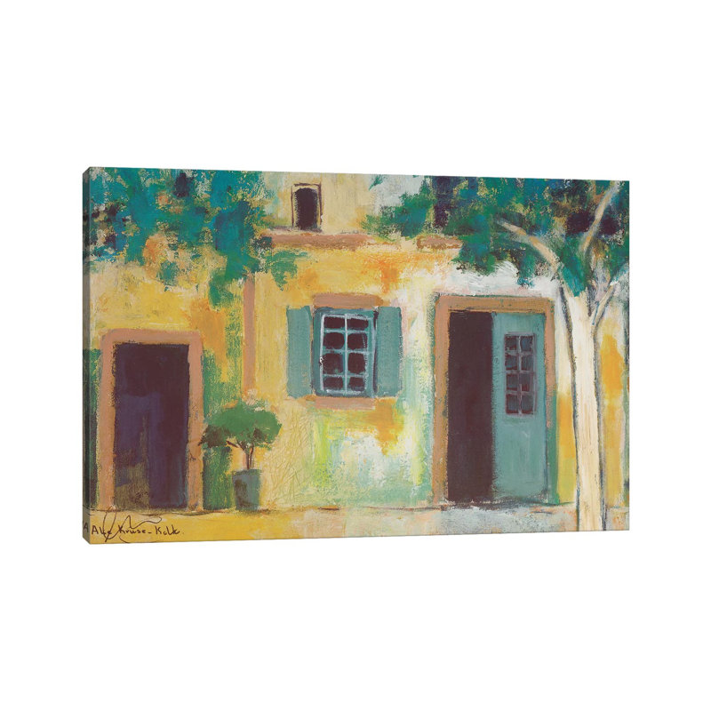 Piazza II by Alie Kruse-Kolk - Wrapped Canvas Print, 66.04 cm H x 45.72 cm W x 3.175 cm D