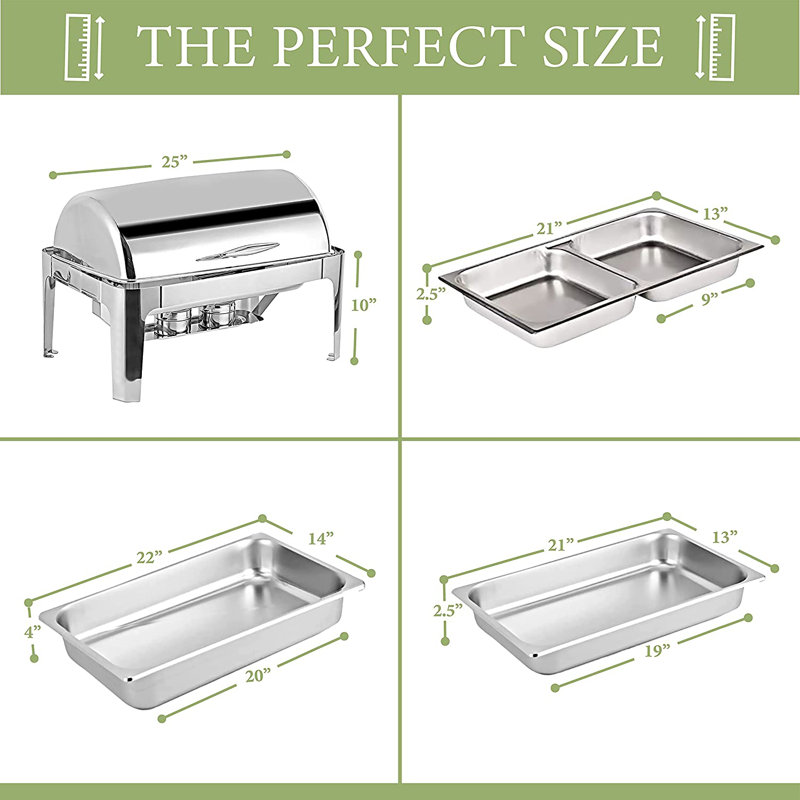 Stainless Steel Rectangle Chafing Dish