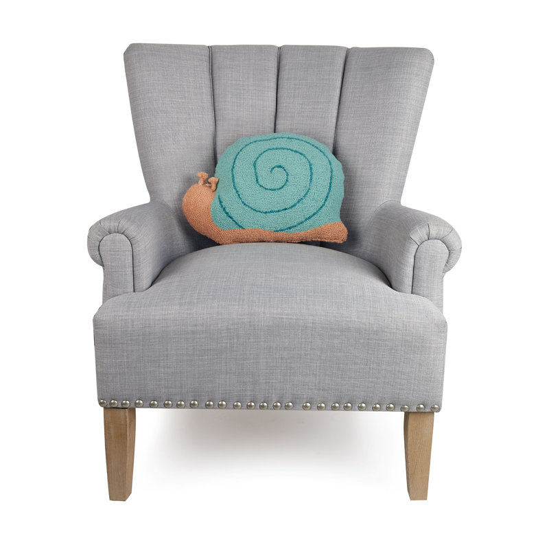 Snail Shaped Wool Hook Pillow