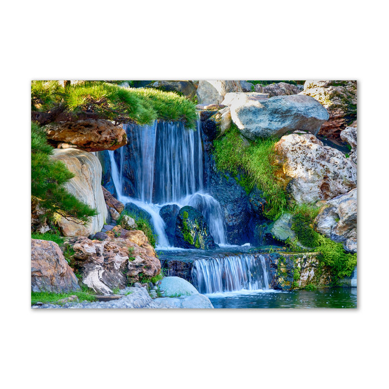 Waterfall - Wrapped Canvas Print