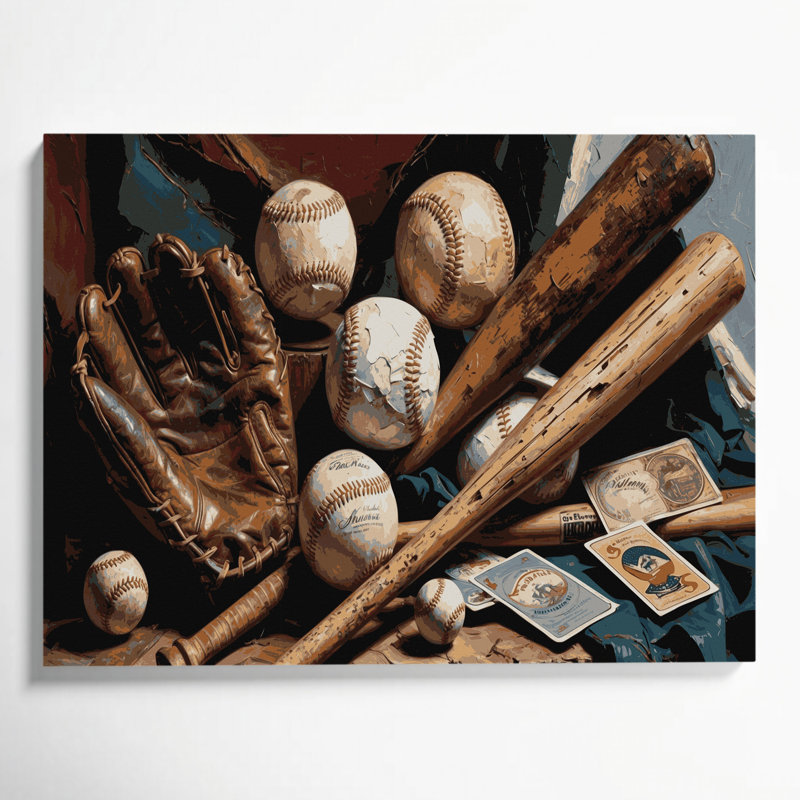 Art mural sur toile Sports, H 12 po x l 18 po