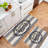 Rustic Home Wreath, 2 Pcs Non Slip Kitchen Mats