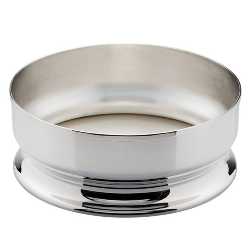 Vasos E Centros De Mesa Metal Planter, 4" H x 9" W x 9" D