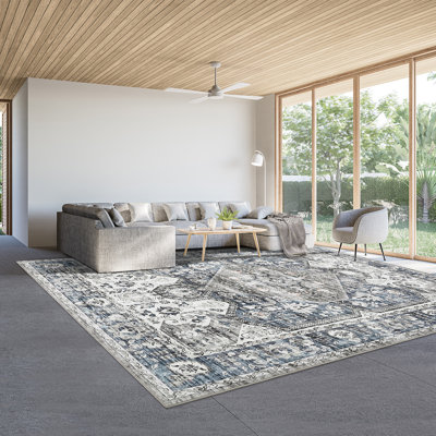 Tapis antidérapant et antidérapant Boho