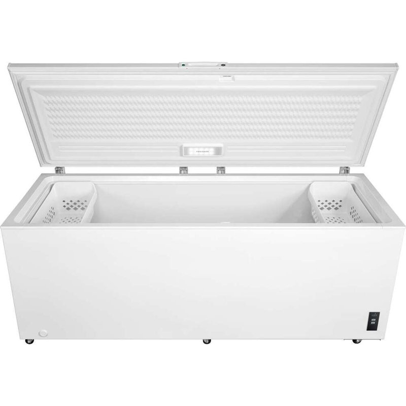 Frigidaire Portable 24.8 Cubic Feet cu. ft. Chest Freezer with Adjustable Temperature Controls