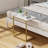 Kronsberger C-Shaped 19.7"W Side End Table-1743647818