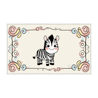 Tapis lavable Indigo