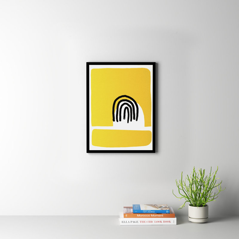 Good Vibes IV by Jacob Green, 25" H x 19" W x 1" D, Black