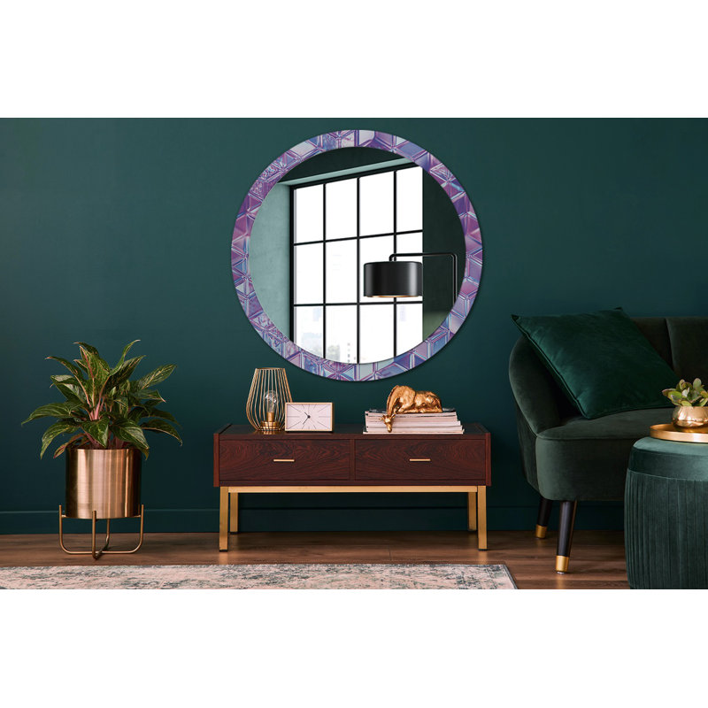 Huldar Glass Flat Wall Mirror