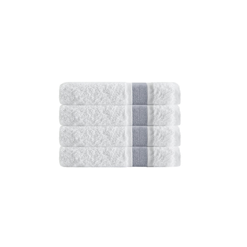 Turkish Cotton Plush Hand Towel, Beige