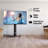 ProMounts Premium Mobile TV Stand Mount for 32” to 72” Screens, Holds up to 88lbs