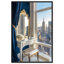 Art de salle de bain bleu New York Trendy par Notoriart-105310045-105310048