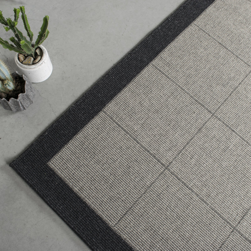 Hailsham Plaid Area Rug, Rectangle 80 x 150cm