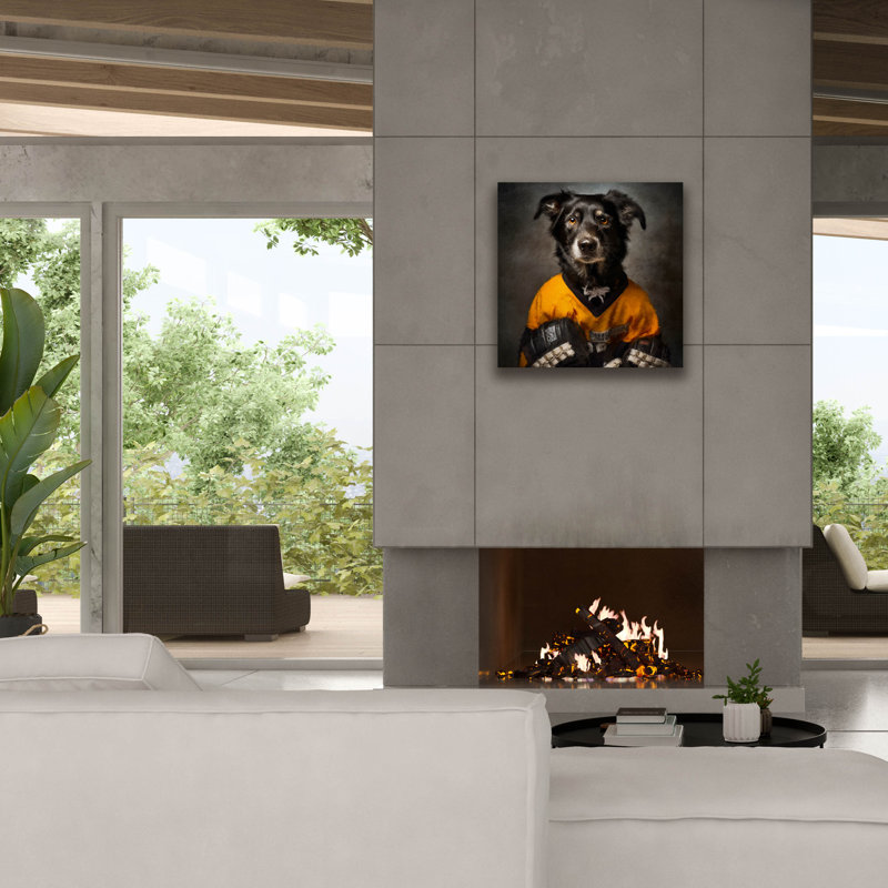 «Hockey 3» par Sean Parnell, art mural sur toile