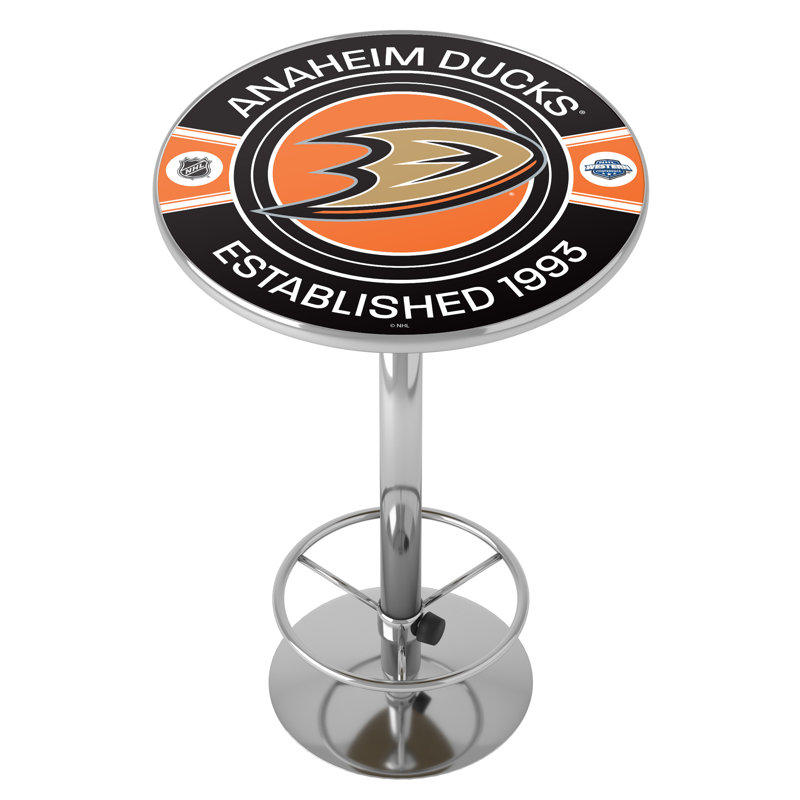 Table de bar avec repose-pieds Anaheim Ducks