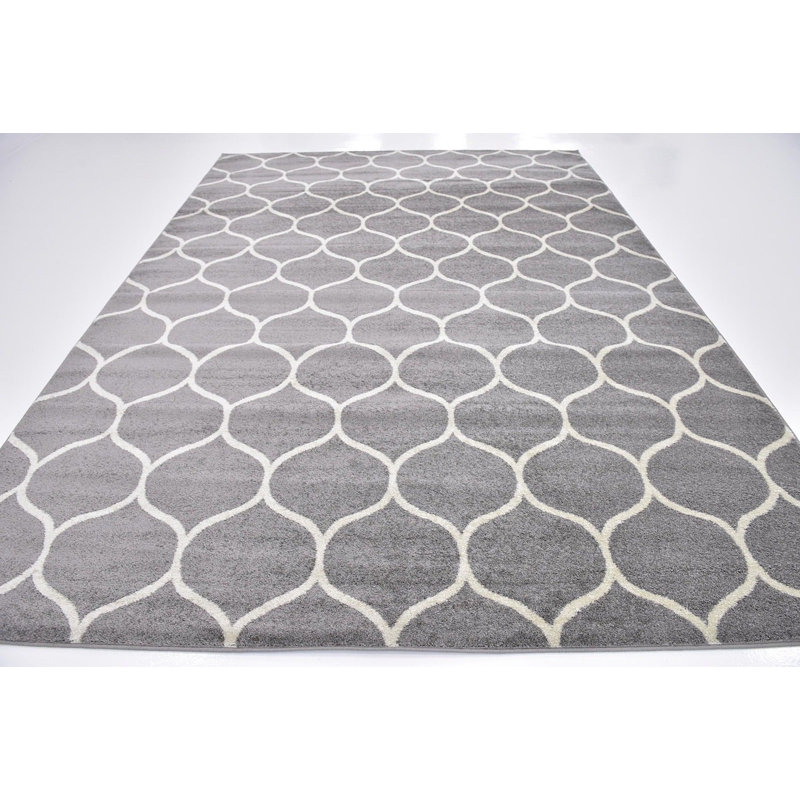 Llanet Geometric Indoor Rug, Rectangle 7'10" x 10'