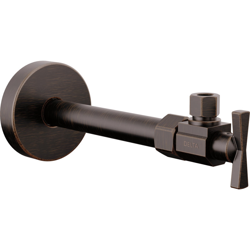 Angled Supply Stop Valve, Venetian Bronze