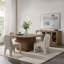 Vander 60" Square Reclaimed Oak Wood Dining Table-176017530