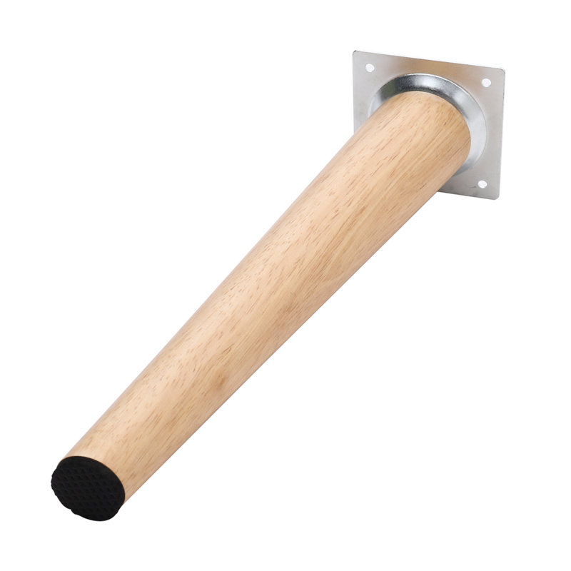 Verdi Solid Wood Table Leg, 20cm H x 4.5cm W x 4.5cm D, Natural