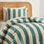 Ensemble d'édredon à lit rayé 5 pièces avec draps et taie d'oreiller Nestl-128727128-128727135