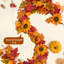 Guirlande d'automne 6 pi