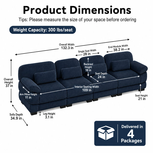 Dimensions du produit