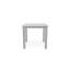 21" Square Rustic Polymer Outdoor End Table-308675871