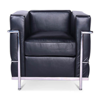 Petit Modele Armchair Top Grain-Black