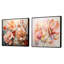 Morecambe - Ensemble de 2 collages carrés botaniques abstraits-101855087-101855090