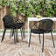 Ensemble de 2 chaises de patio empilables-1401204623