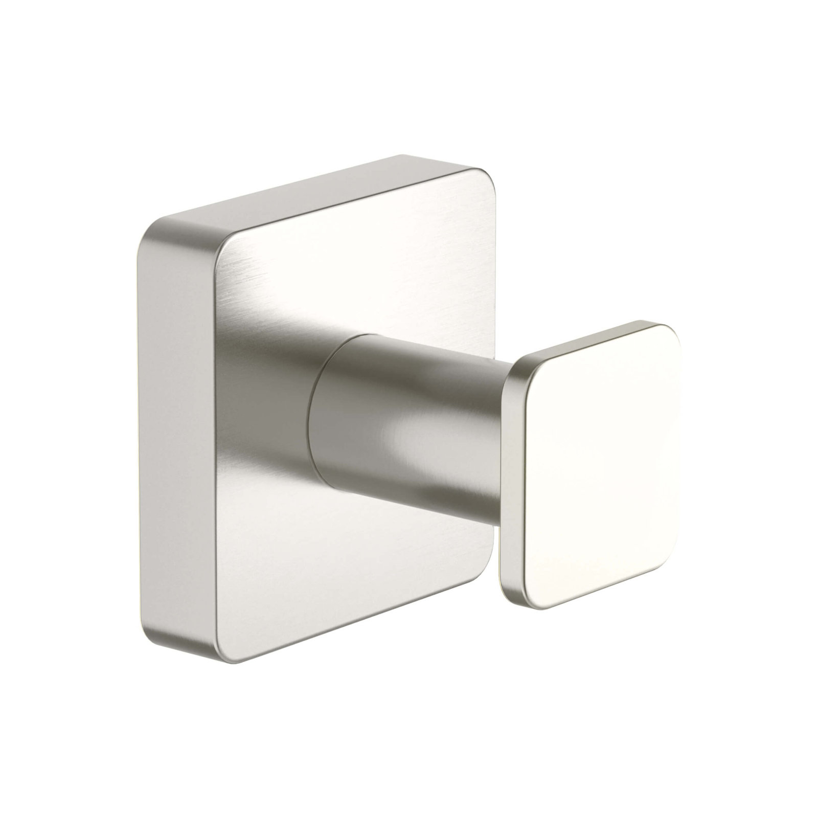 Blaze Wall-Mounted Robe Hook, Brushed Nickel