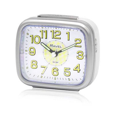 Quartz movement / Crystal Alarm Tabletop Clock
