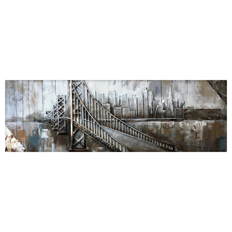 « to the other », impression sur bois gris