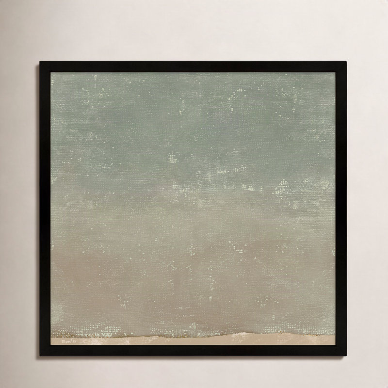 Pond 2 by Marco Marella for Studio M - Framed Wall Art, 36" H x 36" W, Paper, Maple