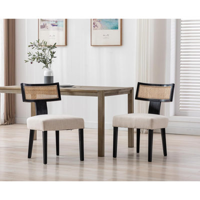Amealia 50cm H Foam Padding Upholstered Side Chair