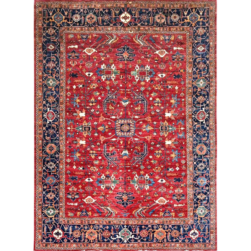 Transitional One-of-a-Kind Rectangle 12' X 14'8" Hand Knotted Area Rug