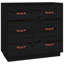 Coleharbor Solid Wood 80 cm W Chest of 3 Drawers-800257442