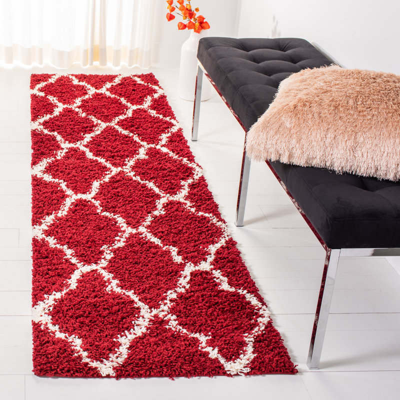 Red Barrel Studio® Sgd-Dallas Shag Performance Geometric Rug & Reviews ...
