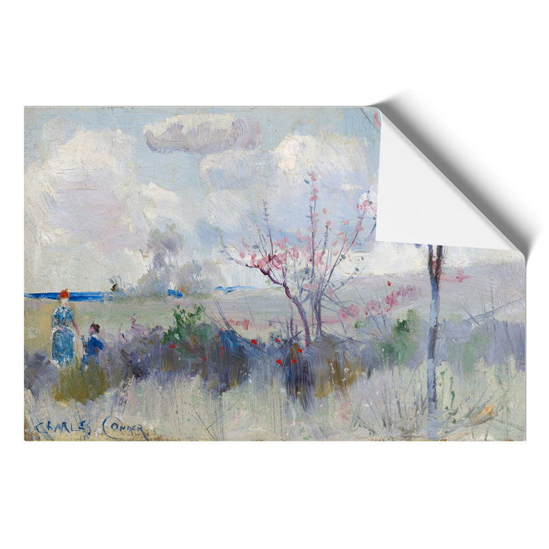Herrick's Blossoms by Charles Conder - No Frame Painting, 30cm H x 42cm W x 0.1cm D