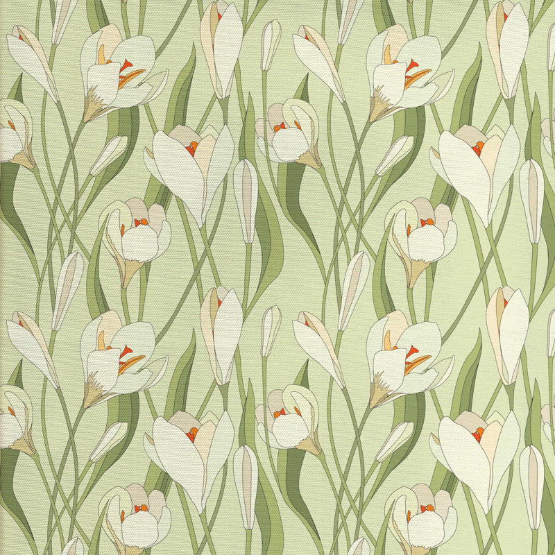 Tissu Garden Art, H 36 po x l 58 po x P 1 po