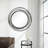 Moberly Metal Round Wall Mirror-179388635