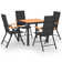 Rectangular 4 - Person Dining Set